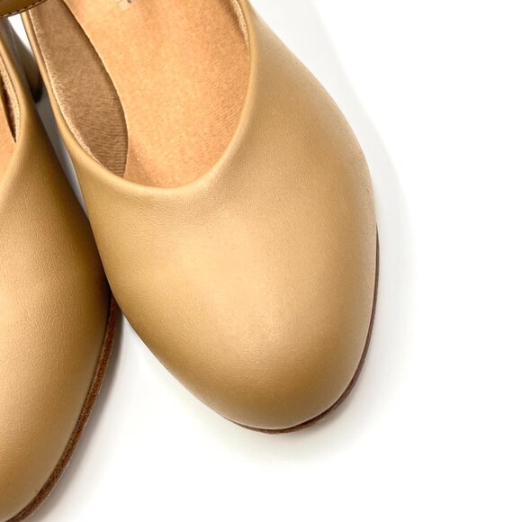Bloch Womens Size 7.5 S0379L Broadway Lo Character Dance Shoes Caramel Tan - Picture 4 of 13